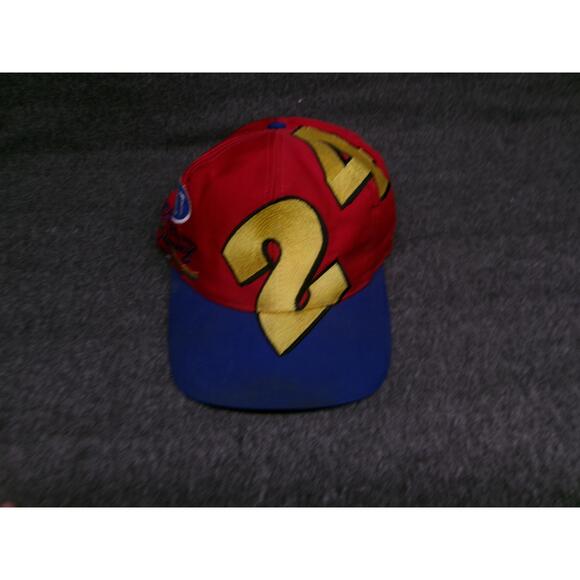 Jeff Gordon Hat Cap Snap Back Adjustable Mens Red24 NASCAR Collectible - Picture 1 of 14